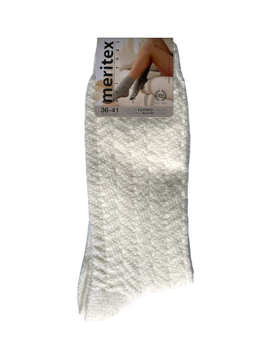 Meritex Socken Ιβουάρ 1Pack