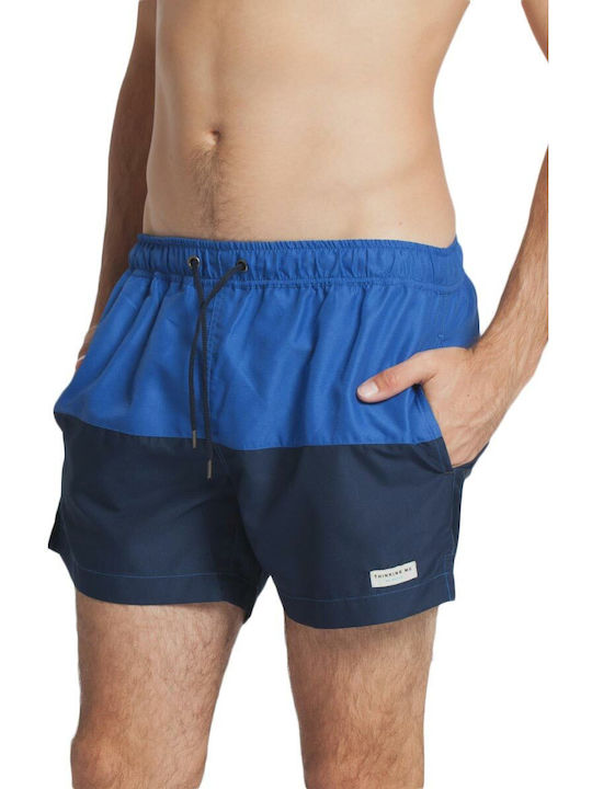 Thinking Mu Men's Swimwear Shorts Blue
