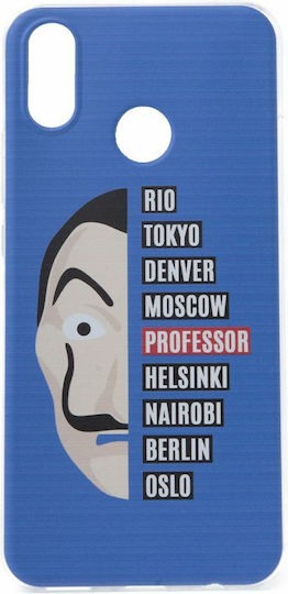 Slim Fit Gel Задна корица Силикон Син (Huawei P Smart+)