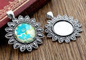 CHeirokamoto Metallisch Anhänger-Motiv für Schmuck aus Silber