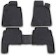 Novline Set of Front and Rear Mats 4pcs Tray Type for Hyundai Santa Fe 2006-2010 Black