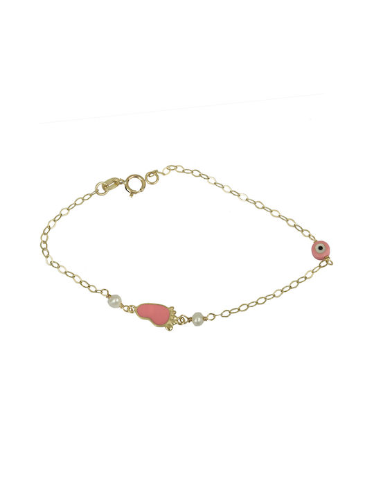 Kids Bracelet from Gold 9K