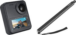 Camera 360 Wifi Gocam Sports FHD 2k Moto Mergulho 60FPS Foto Video Audio  Pesca Preto hardfast Eletrônicos e Informática 360
