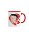 Koupakoupa Betty Boop Κούπα Κεραμική Κόκκινη 330ml