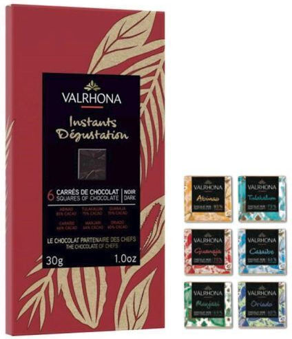 Valrhona Schokolade Dunkelheit mit 85% Kakao 30gr 1Stück