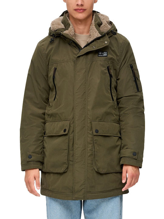 Winter Jacke Khaki