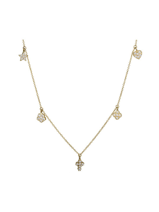 Necklace from Gold 14K