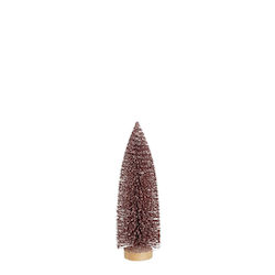 Arbore Decorativ De Crăciun Roz 32cm