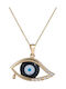 Necklace Eye from Gold 14K