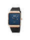 Skmei Uhr Batterie mit Metallarmband Blue Gold