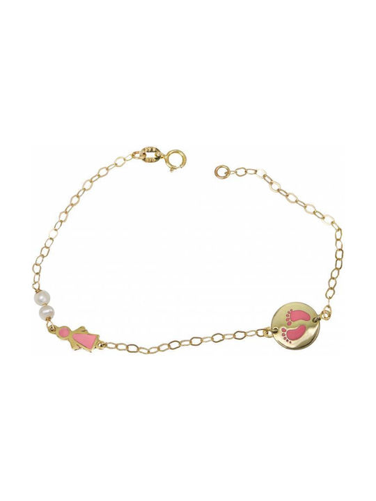 Kids Bracelet from Gold 9K