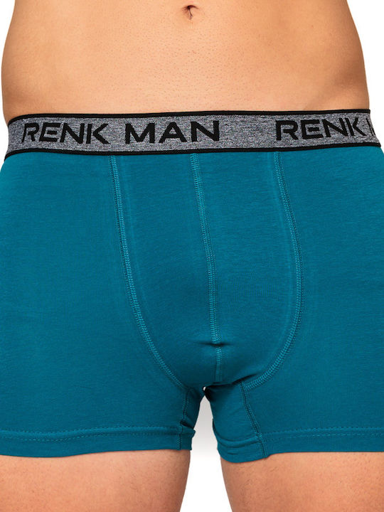 Herren Boxershorts Blau 1Packung