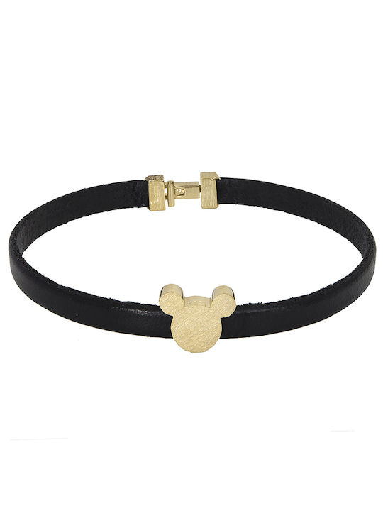 Damen Armband Mouse aus Leder