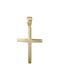 Herren Gold Kreuz 14K Αντρικός