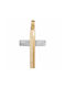 Herren Gold Kreuz 14K