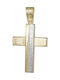 Herren Gold Kreuz 9K