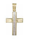 Herren Gold Kreuz 9K