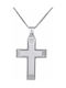 Men's Gold Cross 9K with Chain