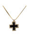 Gold Kreuz 14K mit Kette