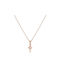 Rose Gold Cross 14K