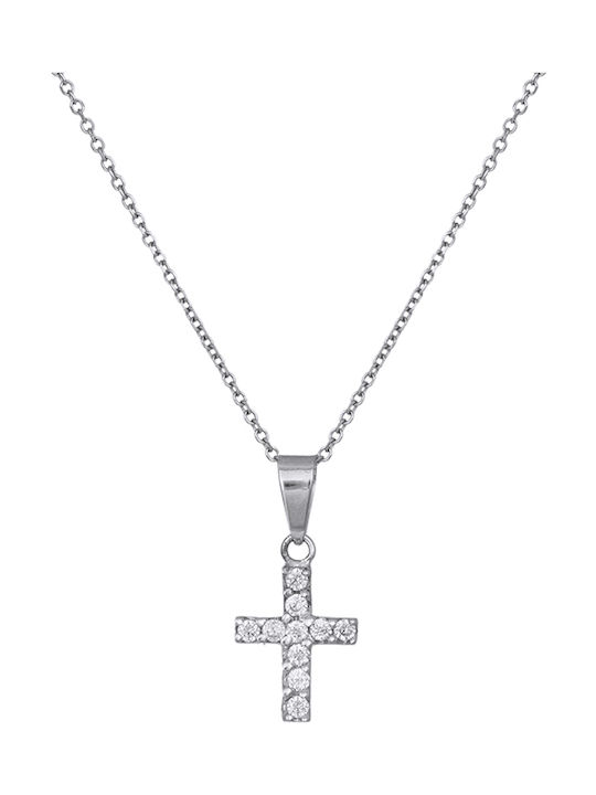 Femeiesc Aur Cruce 14K