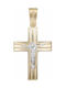 Men's Gold Cross 14K with the Crucified