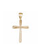 Damen Gold Kreuz 14K