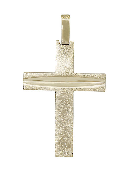 Men's Gold Cross 14K