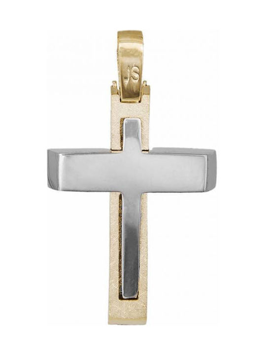 Men's Gold Cross 14K