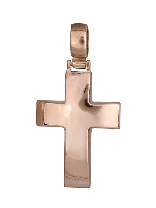 Herren Gold Kreuz 14K