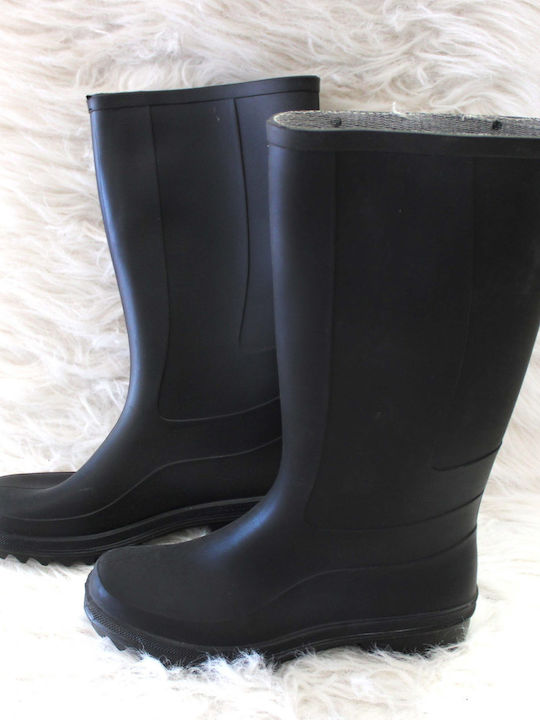 Work Wellies Black