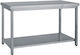 Ventus Ανοξείδωτο Τραπέζι Μ120xΒ70xΥ85cm