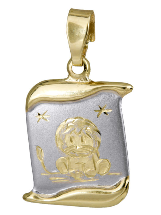 Pendant Kids Talisman made of Gold 14K 024768