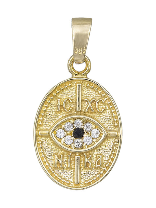 Gold Pendant 14K