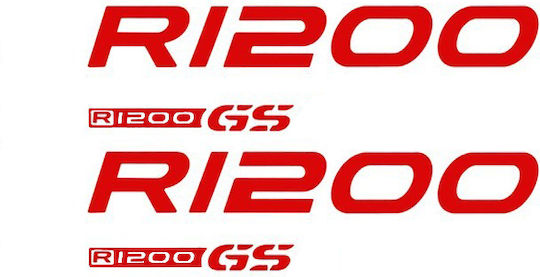 Moto Discovery Car Membrane Stickers 300 x 300cm in Red Color 1pcs