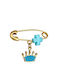 Child Safety Pin made of Gold 9K