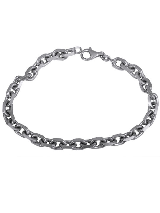 Herren Armband Handschellen aus Silber