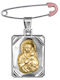 Kinder Sicherheitsnadel aus Gold 14K