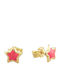 Verorama Kids Earrings Studs Stars made of Gold 14K