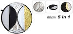 Blazzeo 5in1 Foldable Photography Reflector Set 80cm