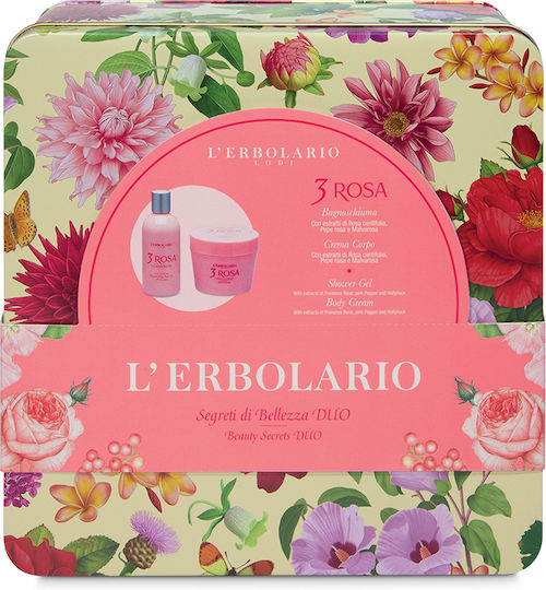 L' Erbolario 3 Skin Care Sets for Body Cleaning 3 Pieces