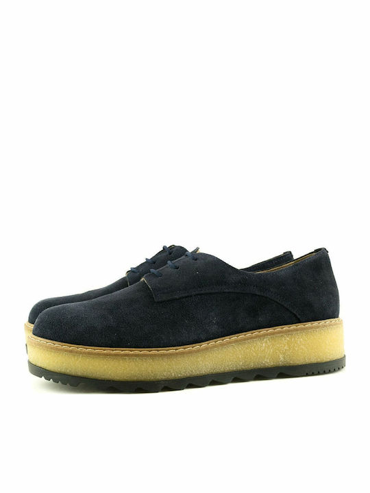 Women's Oxford Shoes Blue