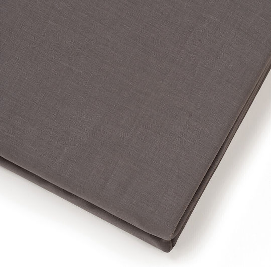 Melinen Urban Line Kissenbezug-Set mit Umschlagumschlag Dark Grey 50x70cm.