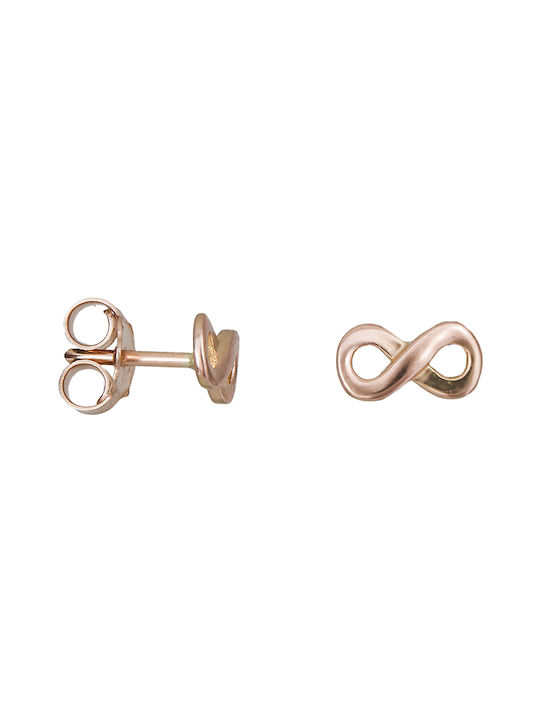 Earrings made of Pink Gold