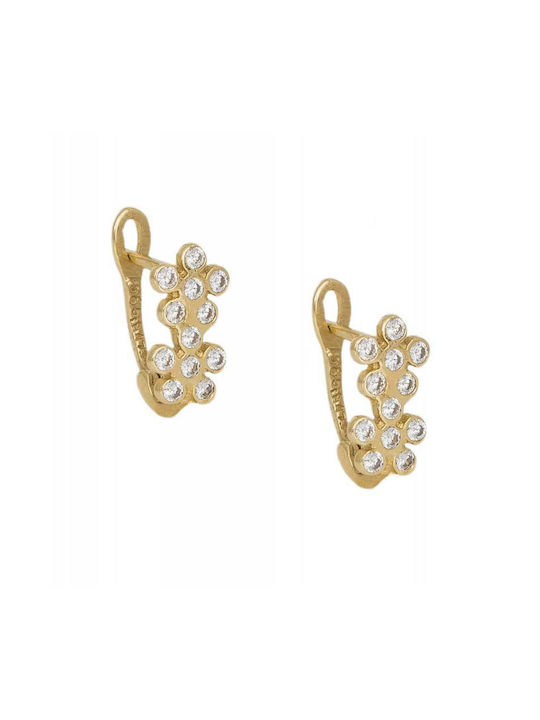 Earrings made of Gold 14K