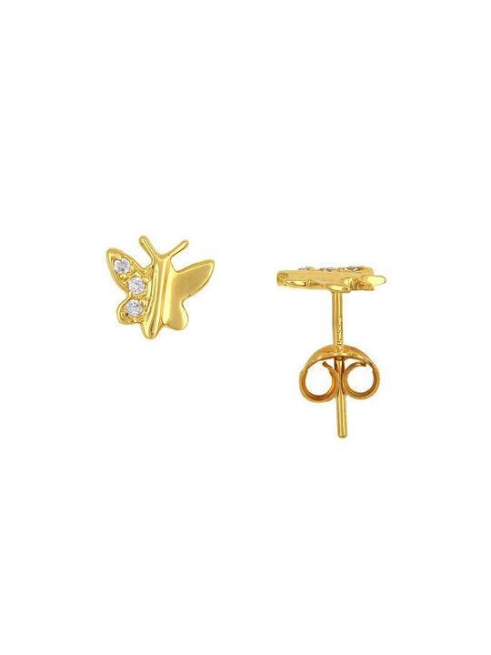 Earrings made of Gold 14K