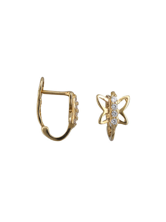 Earrings made of Gold 14K