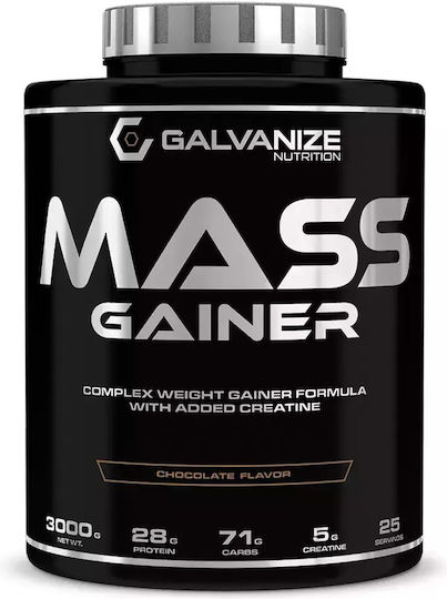 Galvanize Nutrition Mass Gainer με Γεύση Σοκολάτα 3kg