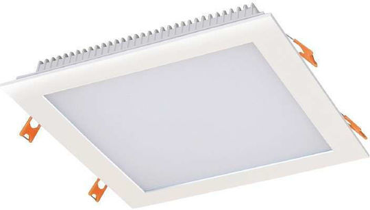 Power Led Square Recessed LED Panel 3W with Natural White Light 4500K