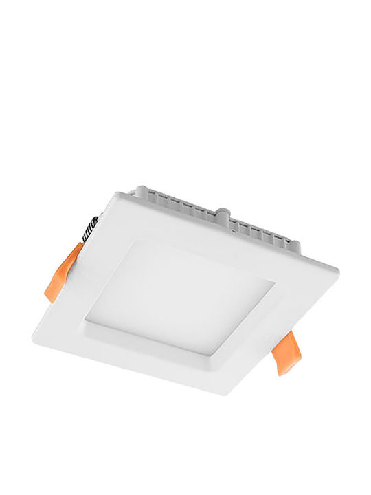 Power Led Platz Vertieft LED Panel 18W mit Natürliches Weiß Licht 4000K